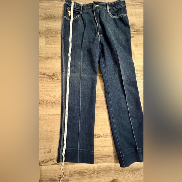BRAXTON VTG 70’s 80’s Stretch Jeans Women's Dark Wash Sz.36 - Picture 6 of 11